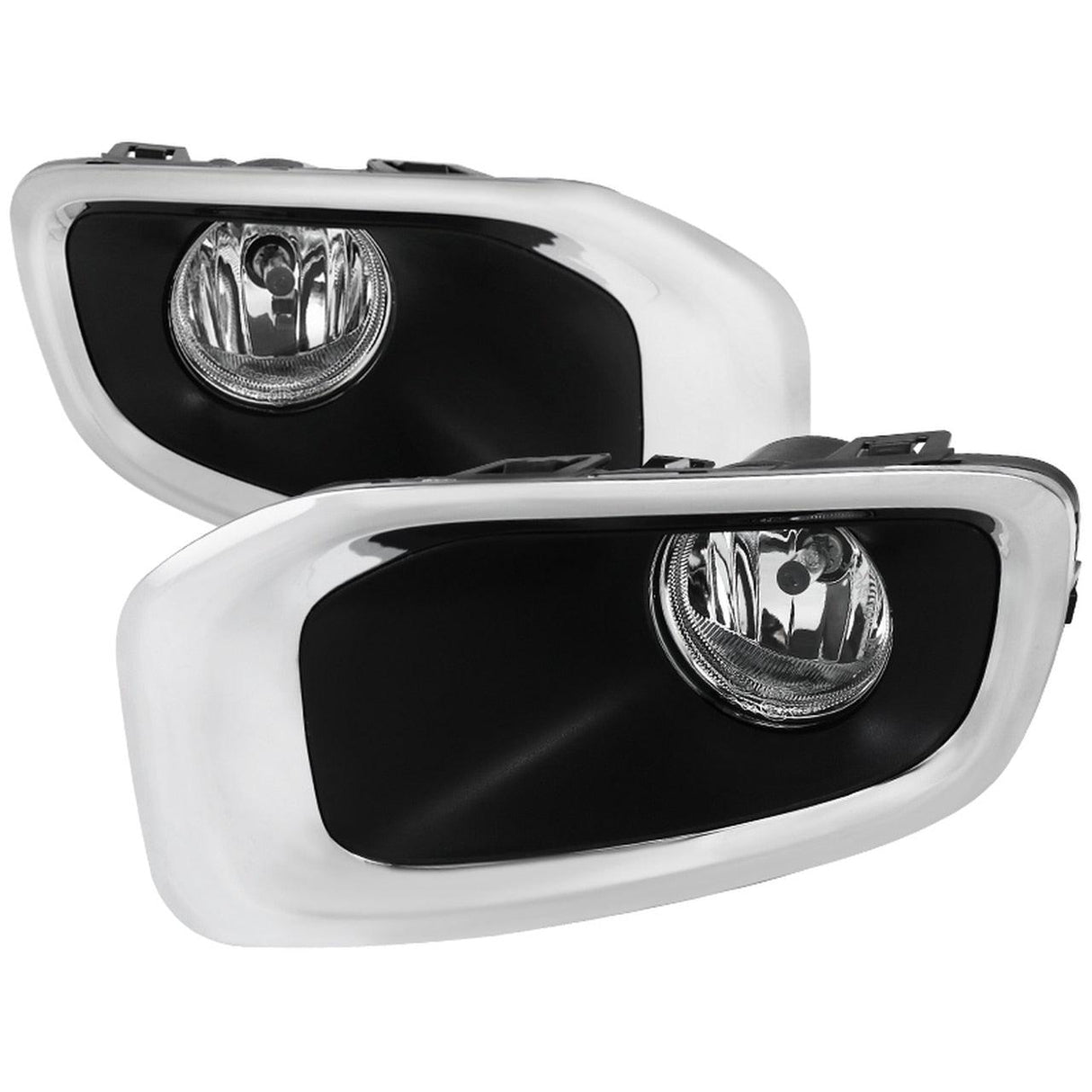 Spec-D OEM Fog Lights Jeep Renegade (2015-2017) Chrome Housing - Clear Lens