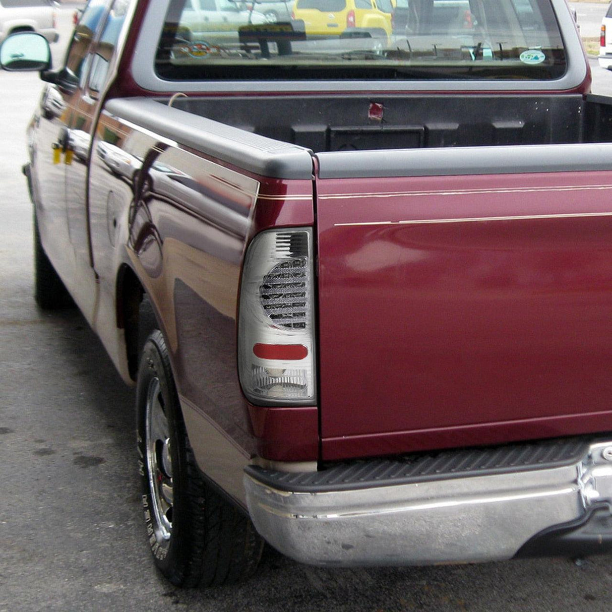 Spec-D Tail Lights Ford F150 (97-03) F250/F350 (99-07) Styleside  - LED Black / Smoke / Clear