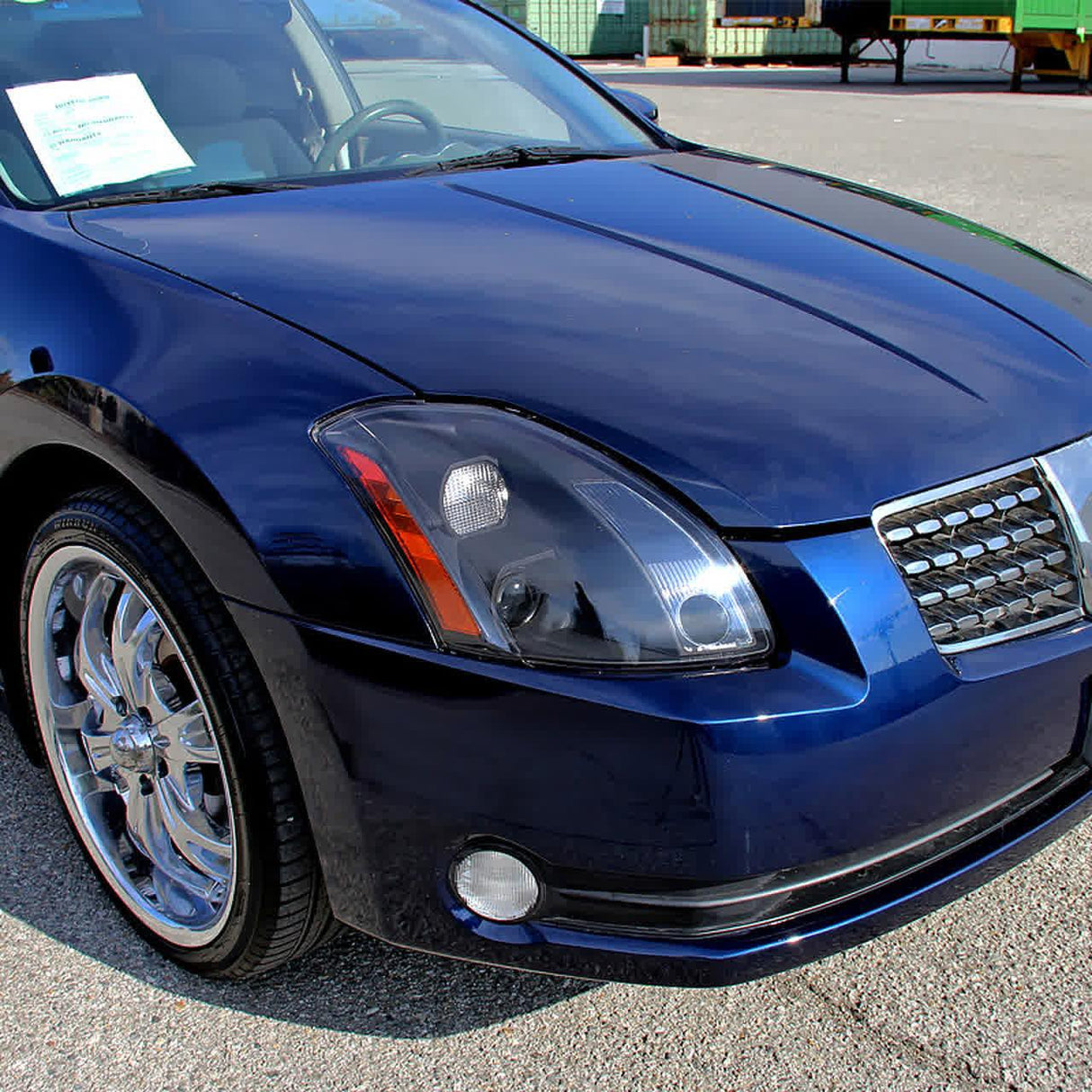 Spec-D Projector Headlights Nissan Maxima (04-05-06) Black or Chrome Housing