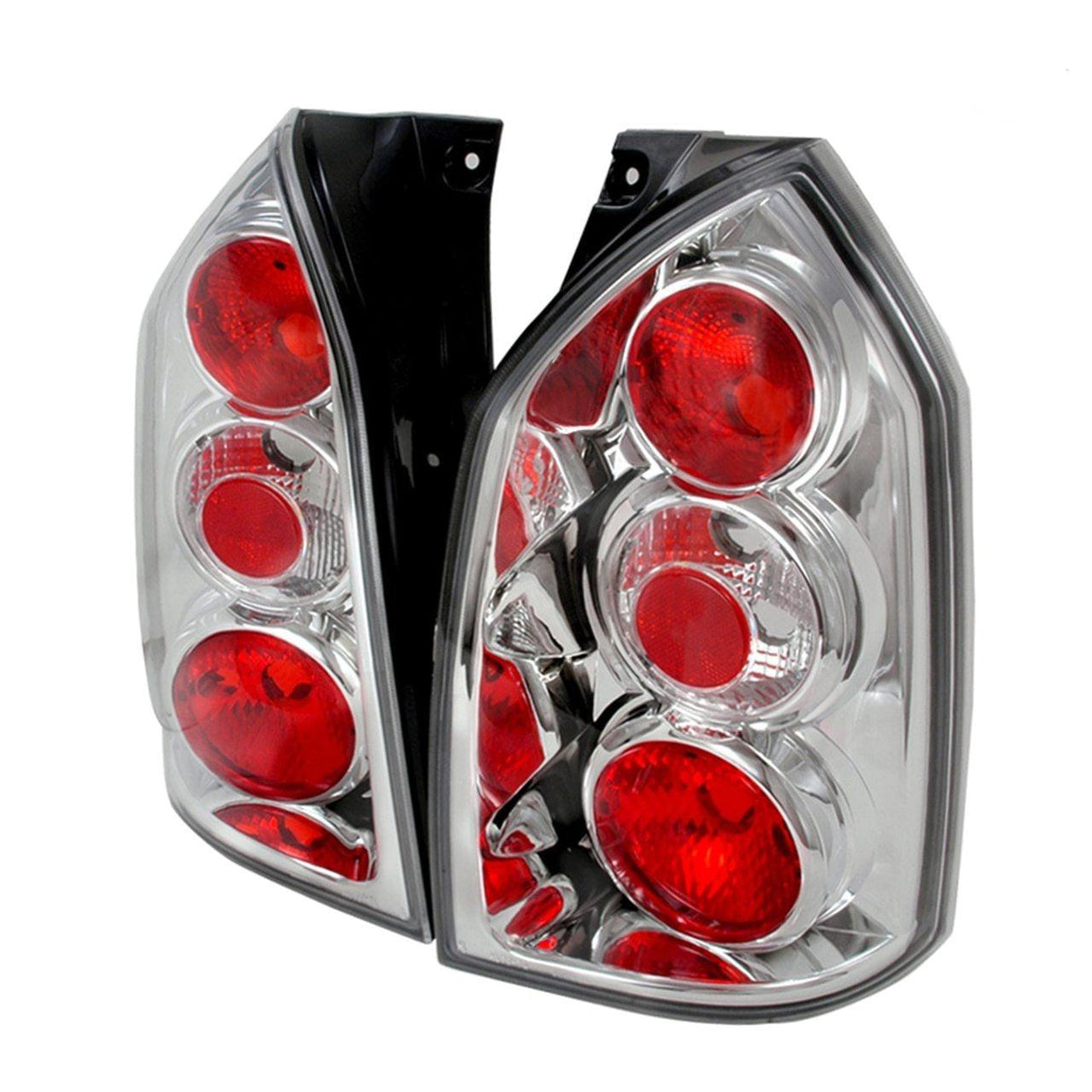 Spec-D Tail Lights Hyundai Tucson (2004-2009) Altezza Chrome / Black