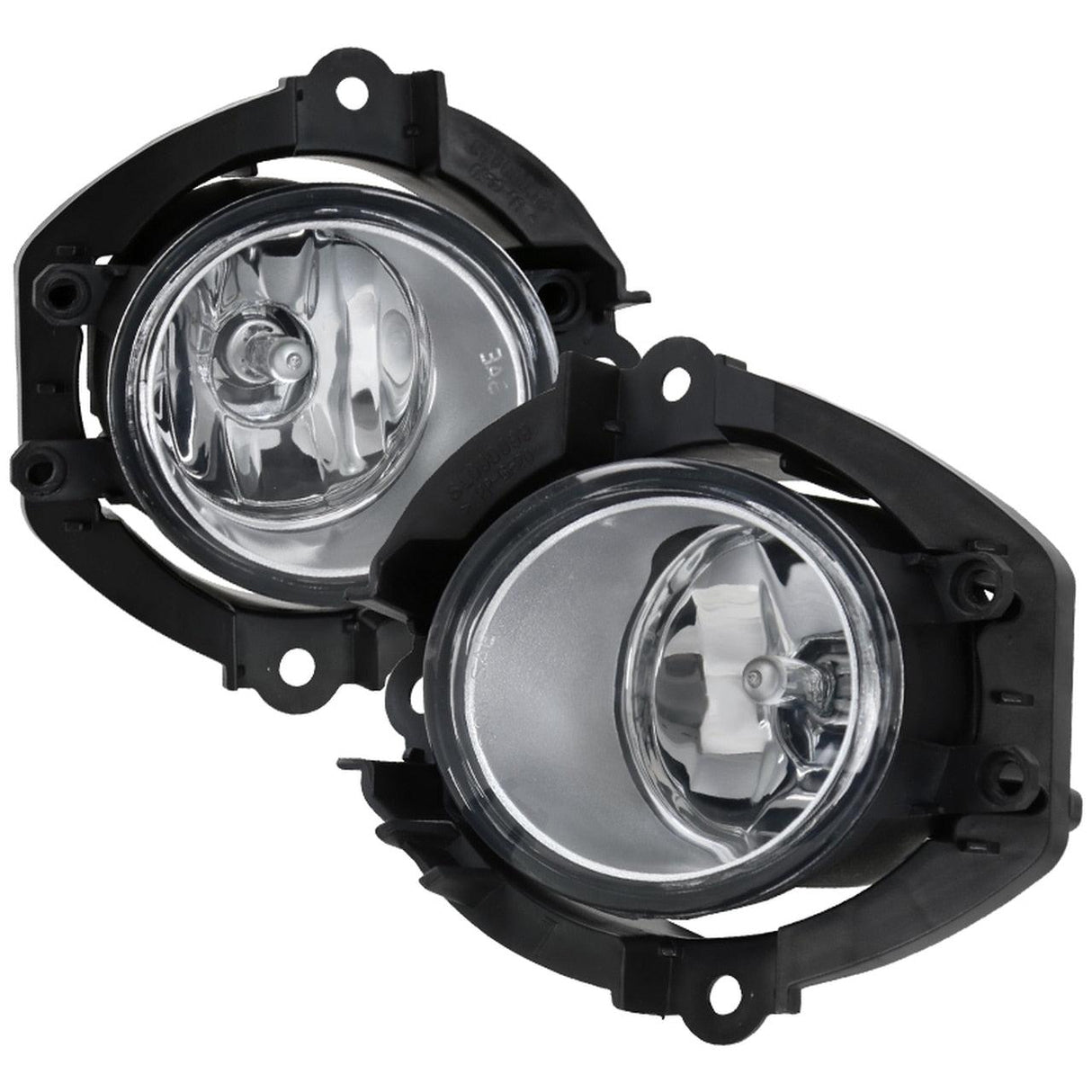 Spec-D OEM Fog Lights Toyota RAV4 (2006-2008) Chrome Housing - Clear Lens