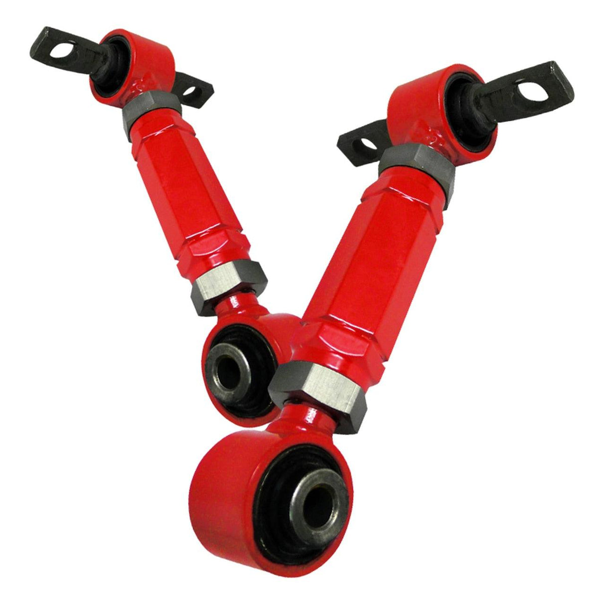 Spec-D Camber Kit Honda Del Sol (1993-1997) Rear Adjustable Arms - Red