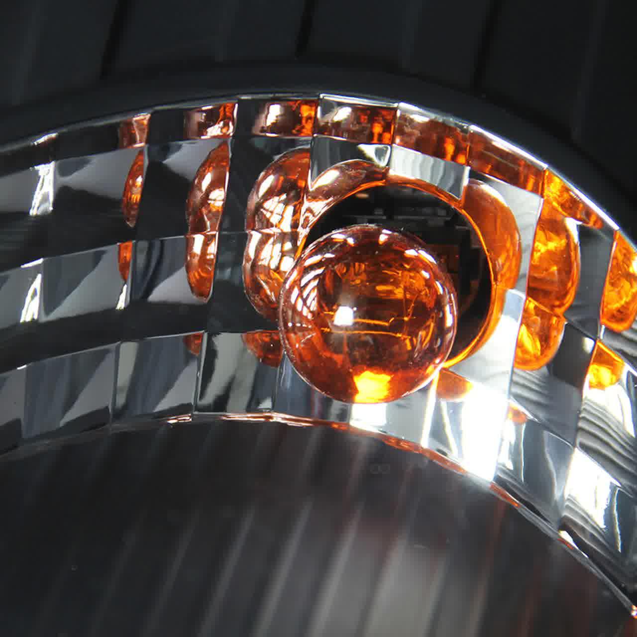 Nissan 350Z SMD LED Strip with HID Black or Chrome Projector Headlights (2003-2005) - K2 Industries