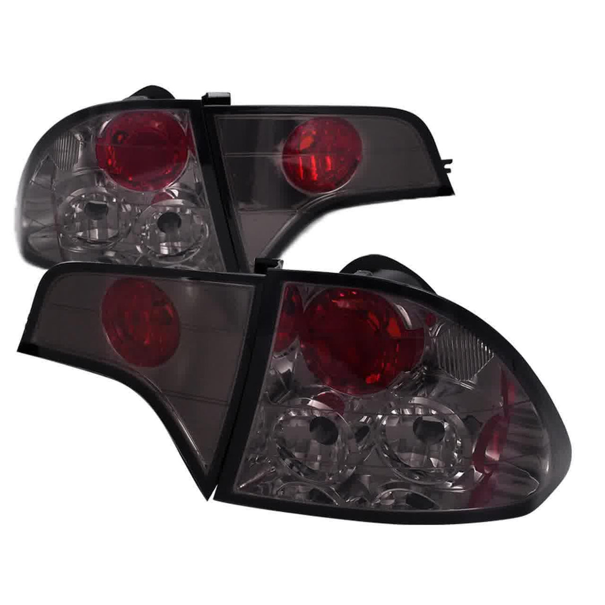 Tail Lights Honda Civic Sedan (2006-2011) Black or Chrome Housing - K2 Industries