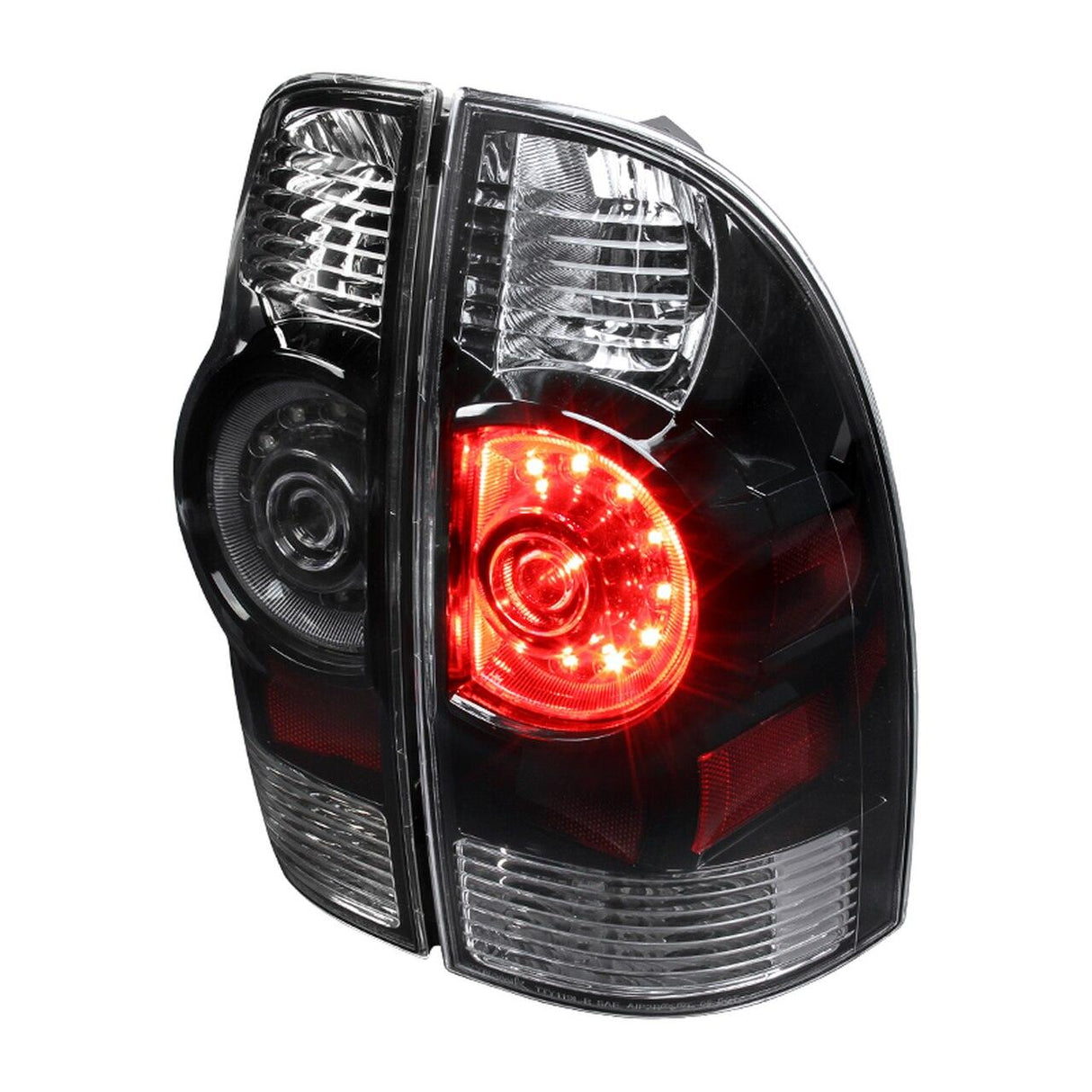 Spec-D Tail Lights Toyota Tacoma (2005-2015) LED - Red, Clear or Black