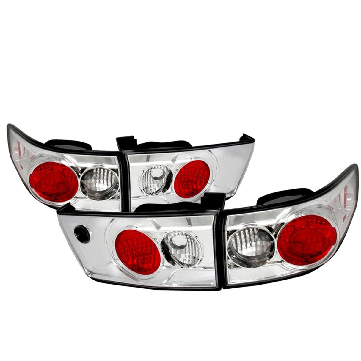 Spec-D Tail Lights Honda Accord Sedan (03-05) Altezza Style - Black or Chrome