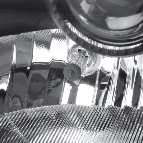 Nissan 350Z SMD LED Strip with HID Black or Chrome Projector Headlights (2003-2005) - K2 Industries