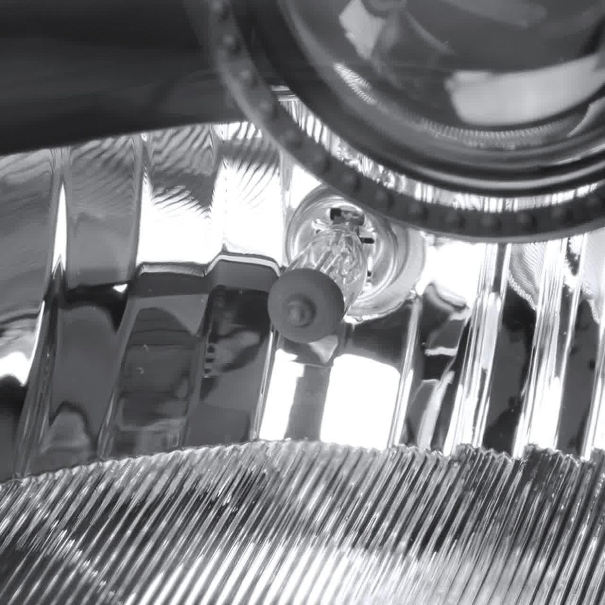 Nissan 350Z SMD LED Strip with HID Black or Chrome Projector Headlights (2003-2005) - K2 Industries