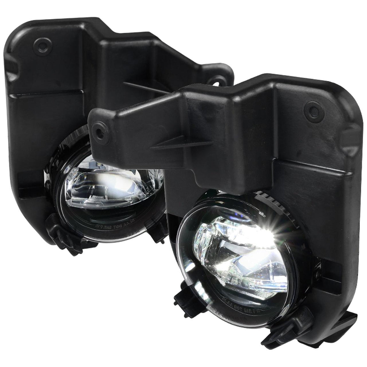 Spec-D Fog Lights Ford Explorer (2011-2015) Chrome Housing / Clear Lens - LED or OEM Lights