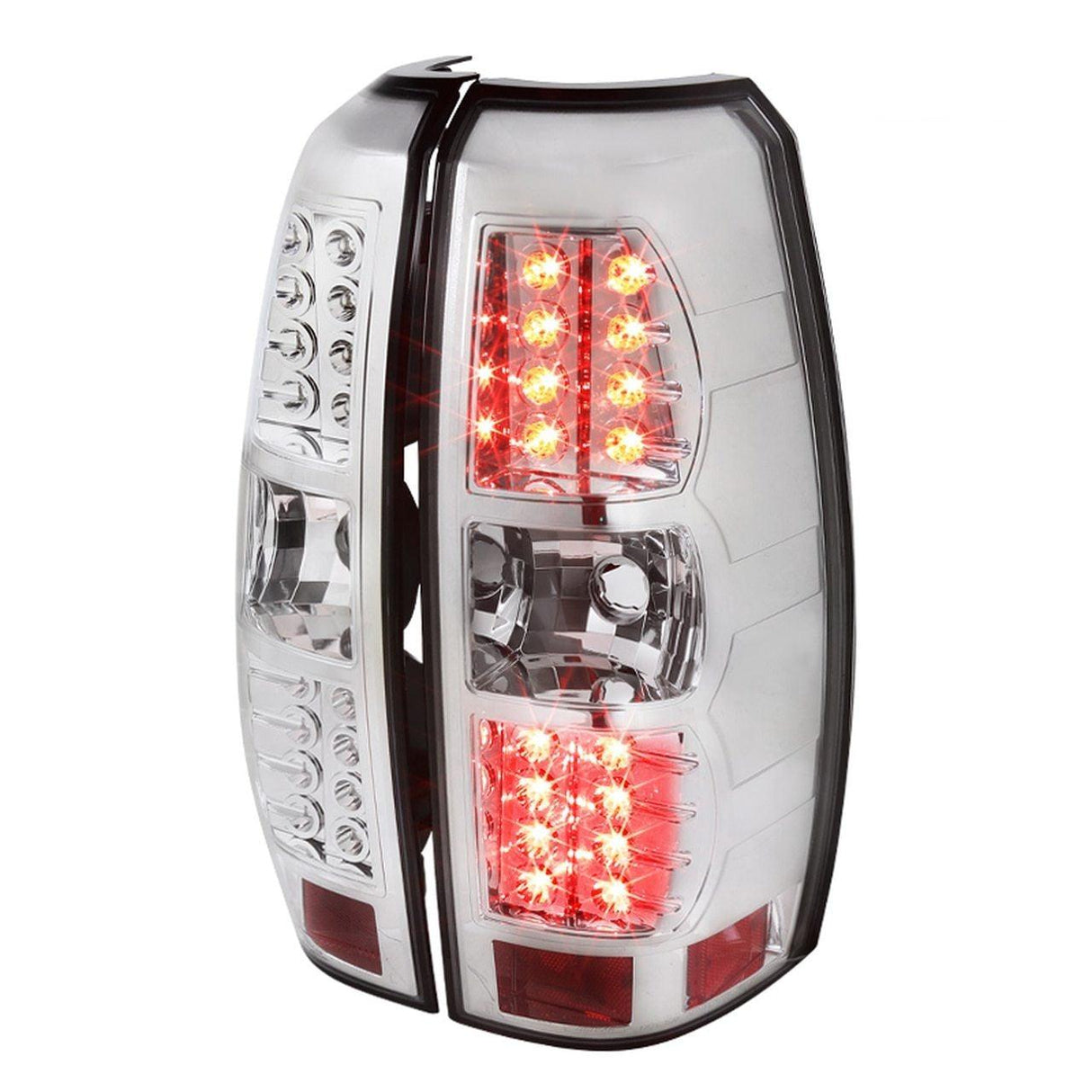 Spec-D Tail Lights Chevy Avalanche (07-12) LED - Black / Smoke / Clear