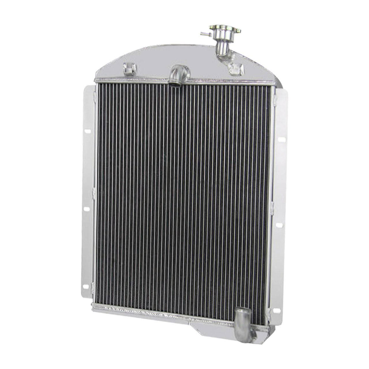 Spec-D Radiator Chevy Pickup Truck 6 Cyl (1941-1946) 3/Triple Row Aluminum Core