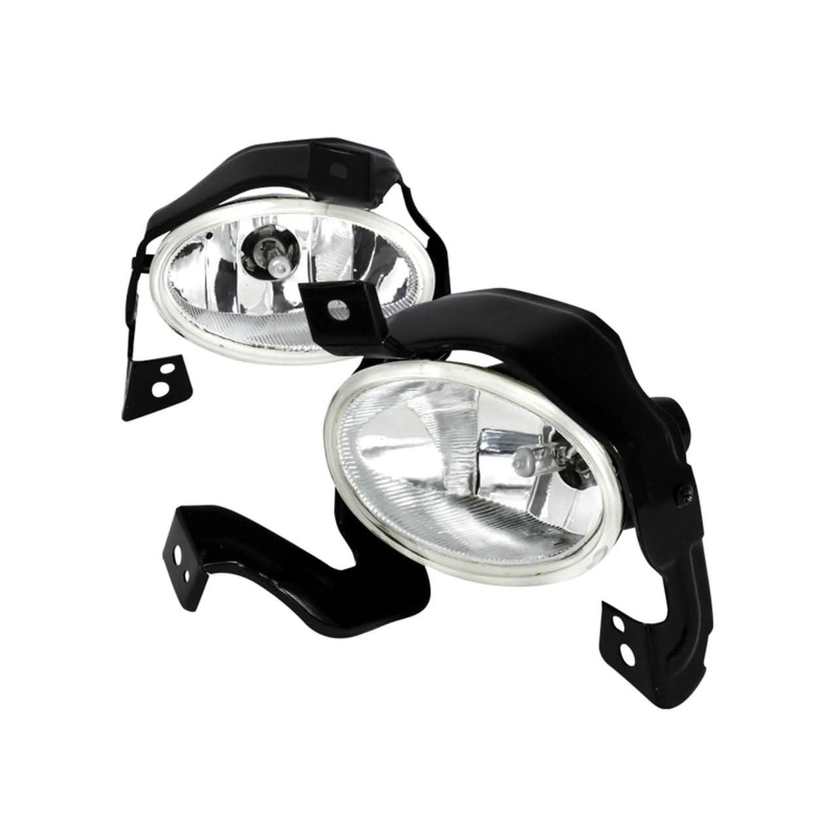 Spec-D OEM Fog Lights Honda CR-V (2010-2011) Chrome Housing - Clear Lens