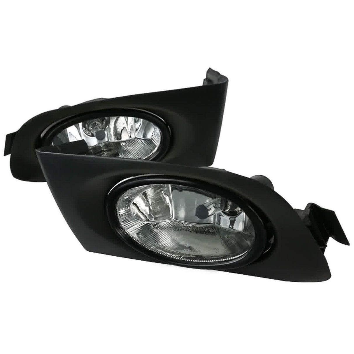 Spec-D OEM Fog Lights Honda Civic Coupe/Sedan (01-03) OEM Clear / Smoke / Clear / Amber