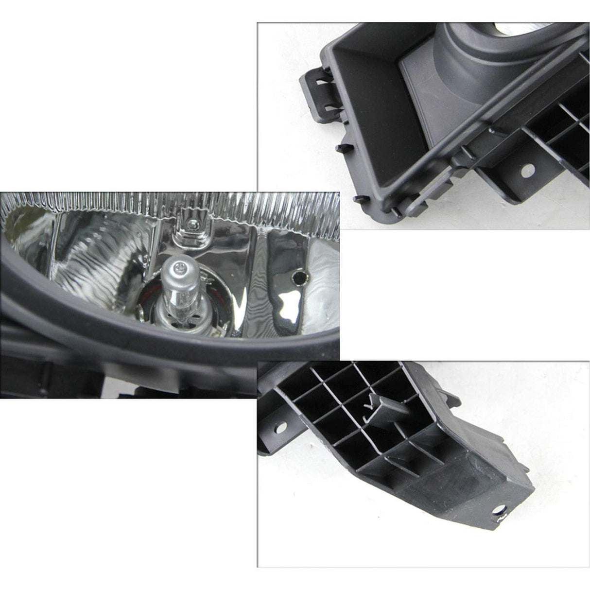 Spec-D OEM Fog Lights Mazda 3 Sedan (2007-2009) Chrome Housing - Clear or Yellow Lens