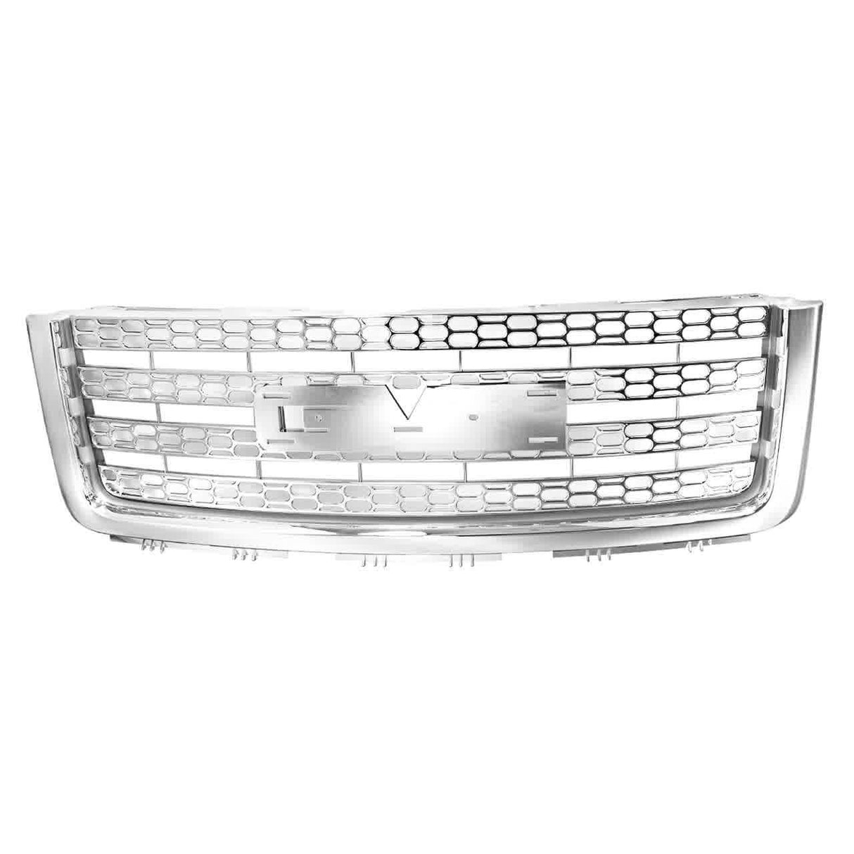 Spec-D Grill GMC Sierra 1500 (07-13) Chrome / Black - Mesh / Round Punch / Honeycomb Style