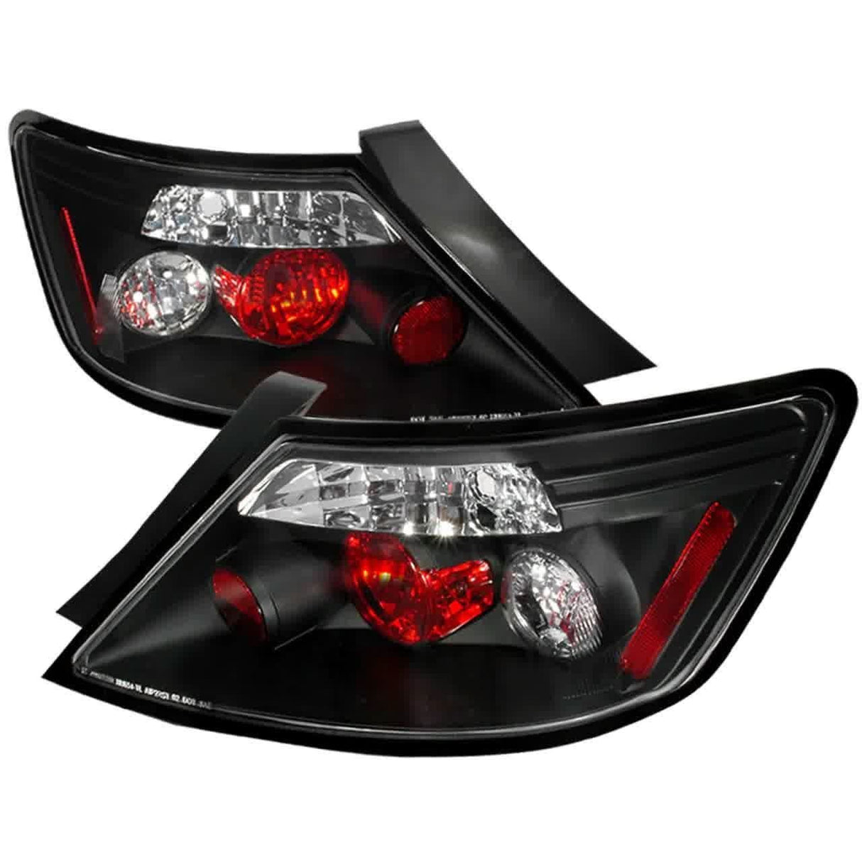 Spec-D Tail Lights Honda Civic Coupe (2006-2011) Black or Chrome Housing