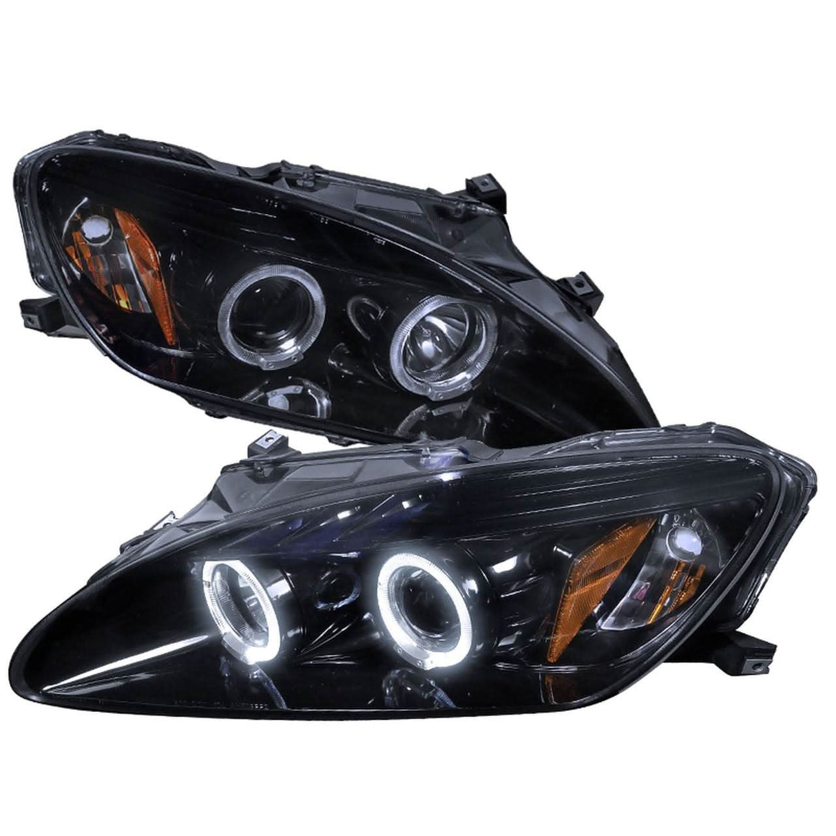 Spec-D Projector Headlights Honda S2000 AP2 (04-09) Halo w/ LED DRL - Black or Chrome