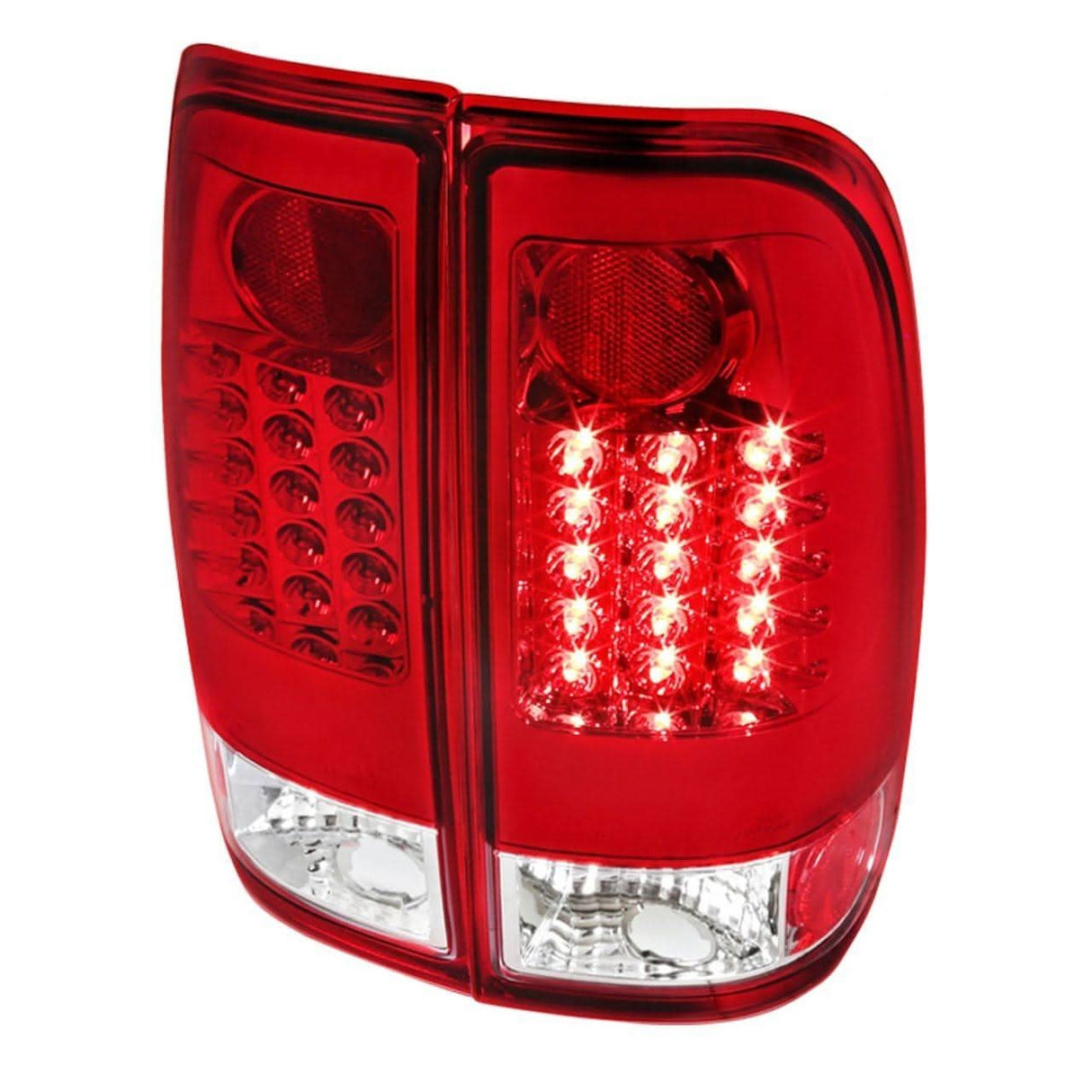 Spec-D Tail Lights Ford F150 (97-03) F250/F350 (99-07) Styleside - LED Black / Smoke / Clear