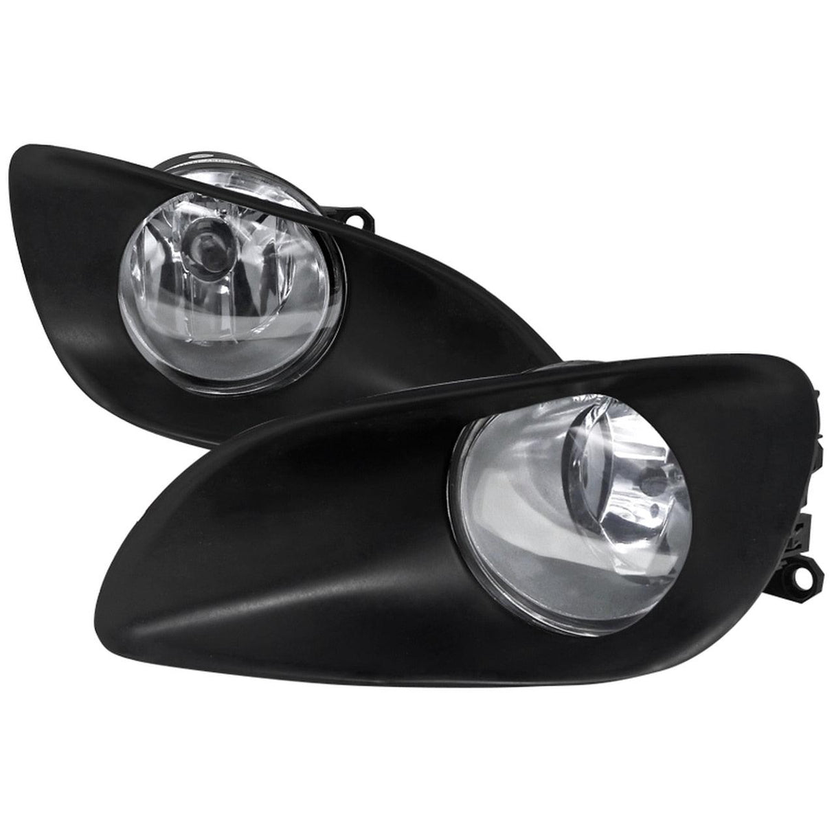 Spec-D OEM Fog Lights Toyota Yaris (2006-2008) Chrome Housing - Clear