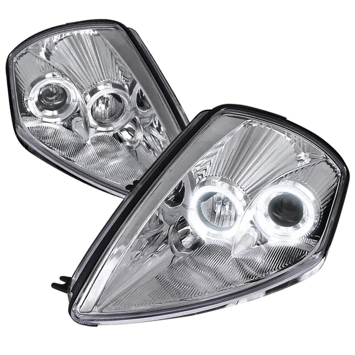 Spec-D Projector Headlights Mitsubishi Eclipse (2000-2005) LED Halo Black or Chrome