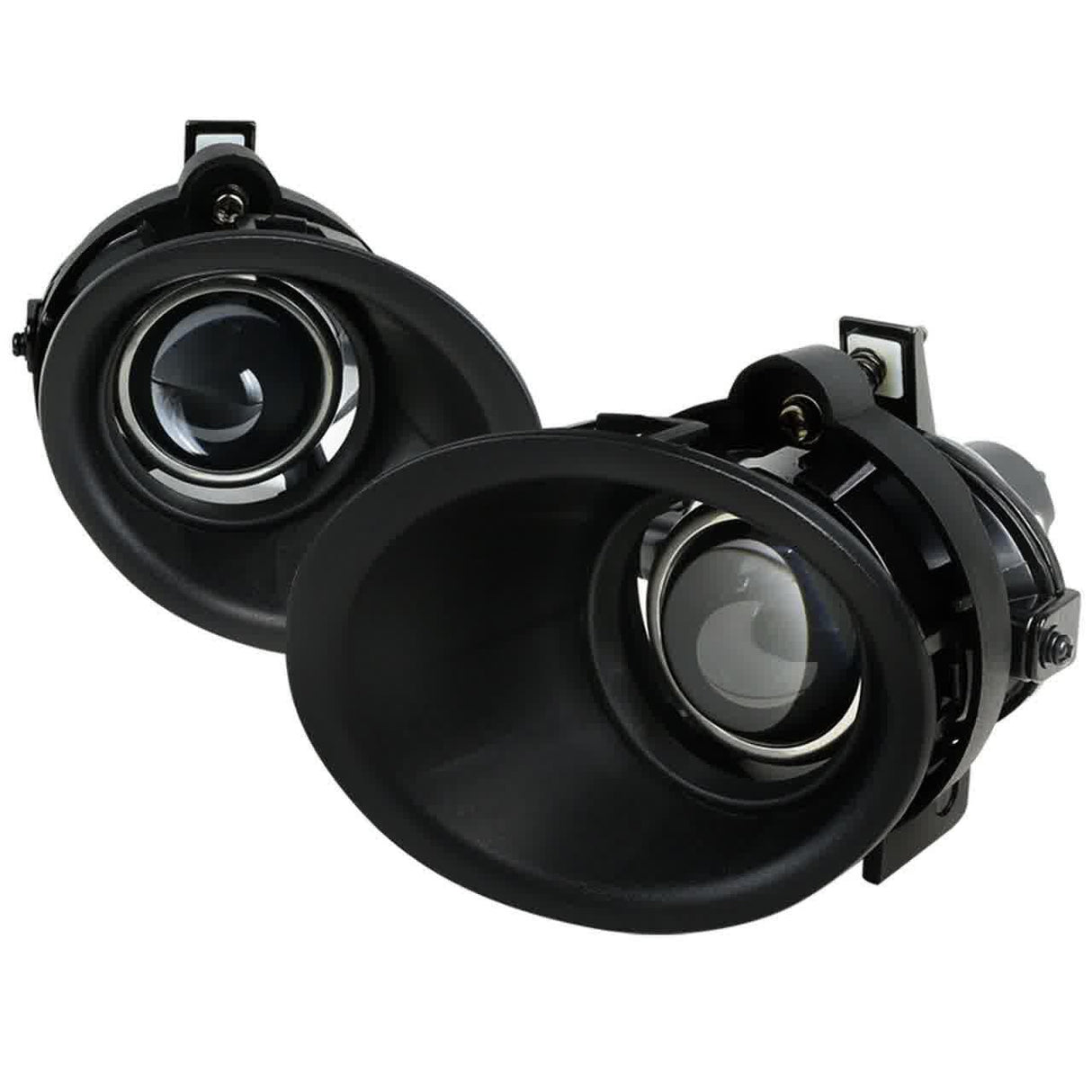 Spec-D LED Projector Fog Lights Chevy Camaro 3.6L V6 (14-15) Chrome Housing - Clear