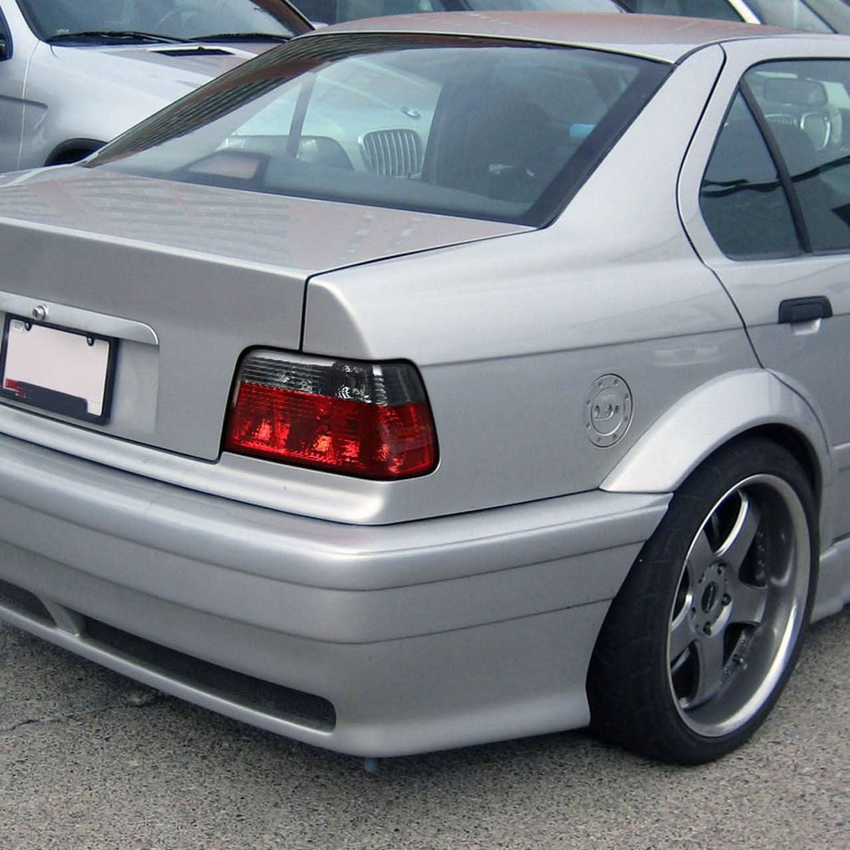 Tail Lights BMW E36 Sedan & E36 M3 Sedan (1992-1998) Red Tint - K2 Industries