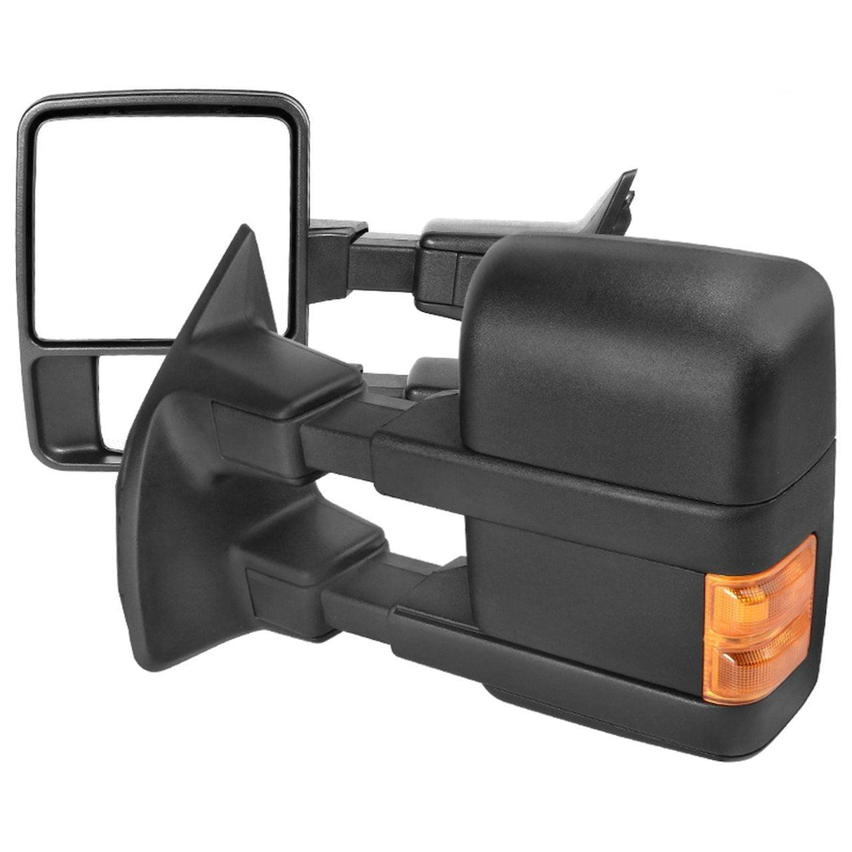Spec-D Towing Mirrors Ford F250 F350 F450 F550 (2003-2015) Manual Adjustable & Extendable