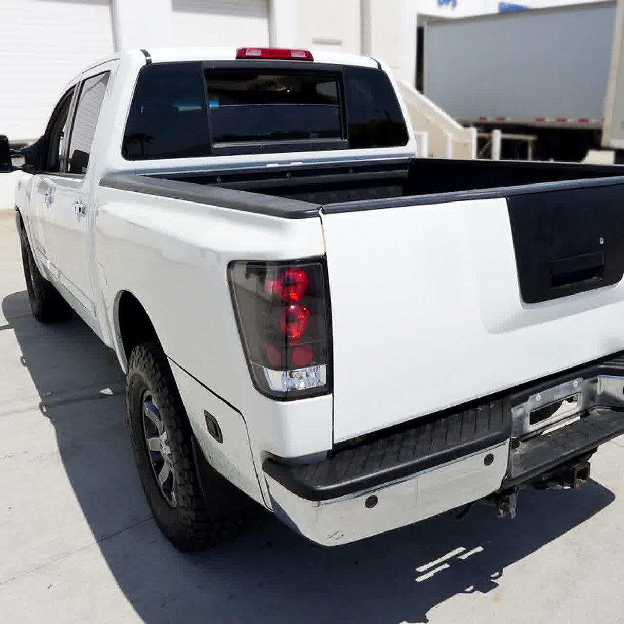 Spec-D Tail Lights Nissan Titan (2004-2015) Altezza Style - Black or Chrome