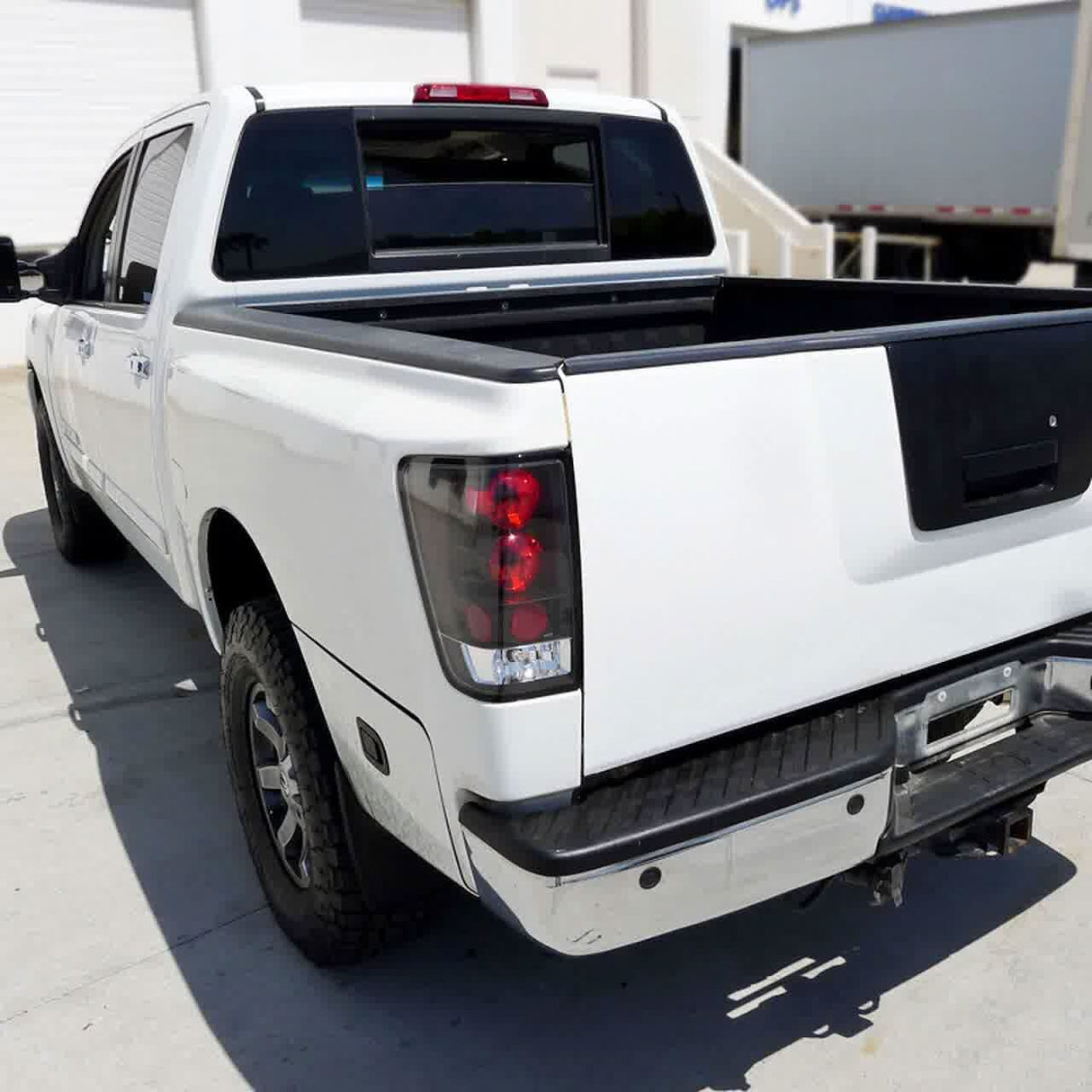 Spec-D Tail Lights Nissan Titan (2004-2015) Altezza Style - Black or Chrome