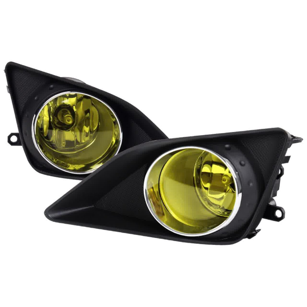 Spec-D OEM Fog Lights Toyota Corolla (09-10) Chrome Housing - Clear or Yellow Lens