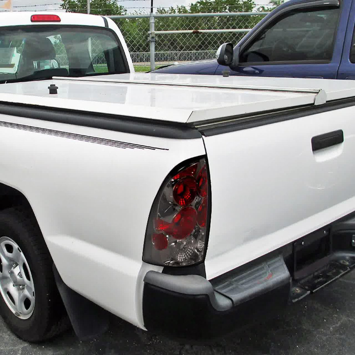 Spec-D Tail Lights Toyota Tacoma (2005-2008) Euro/Altezza Style - Black or Chrome