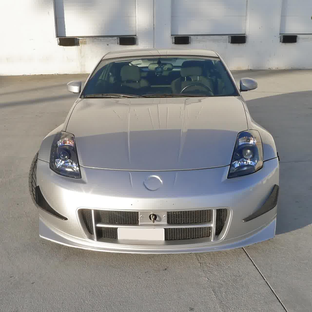 Nissan 350Z SMD LED Strip with HID Black or Chrome Projector Headlights (2003-2005) - K2 Industries