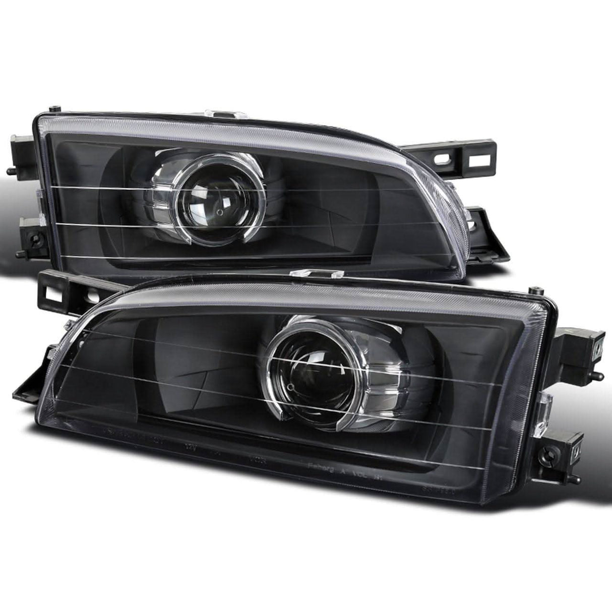 Spec-D Projector Headlights Subaru Impreza (1995-2001) Black
