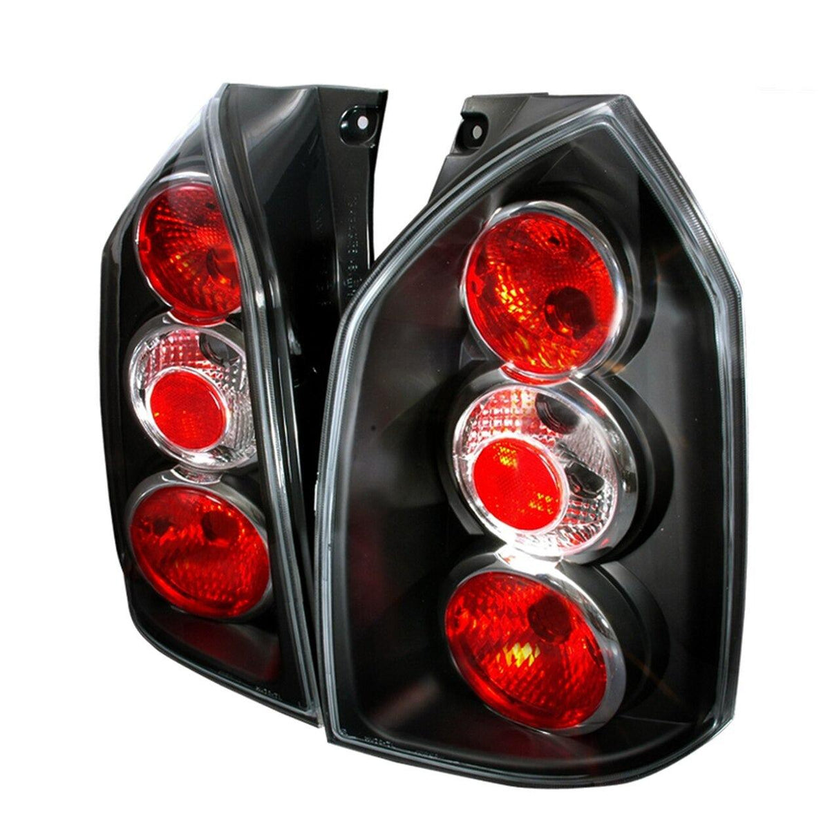 Spec-D Tail Lights Hyundai Tucson (2004-2009) Altezza Chrome / Black