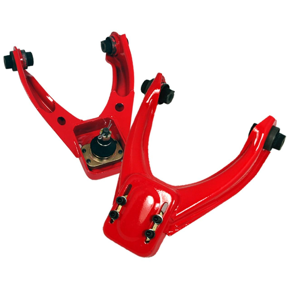 Spec-D Camber Kit Honda Civic EK (1996-2000) Front Upper Control Arms - Red
