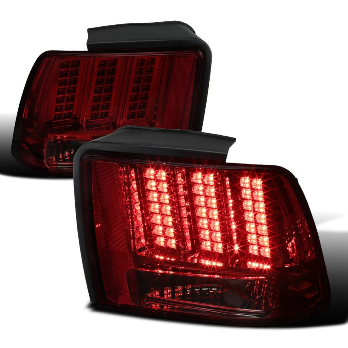 Spec-D LED Tail Lights Ford Mustang SN95 (99-04) Sequential Optional - Clear / Black / Red / Smoked