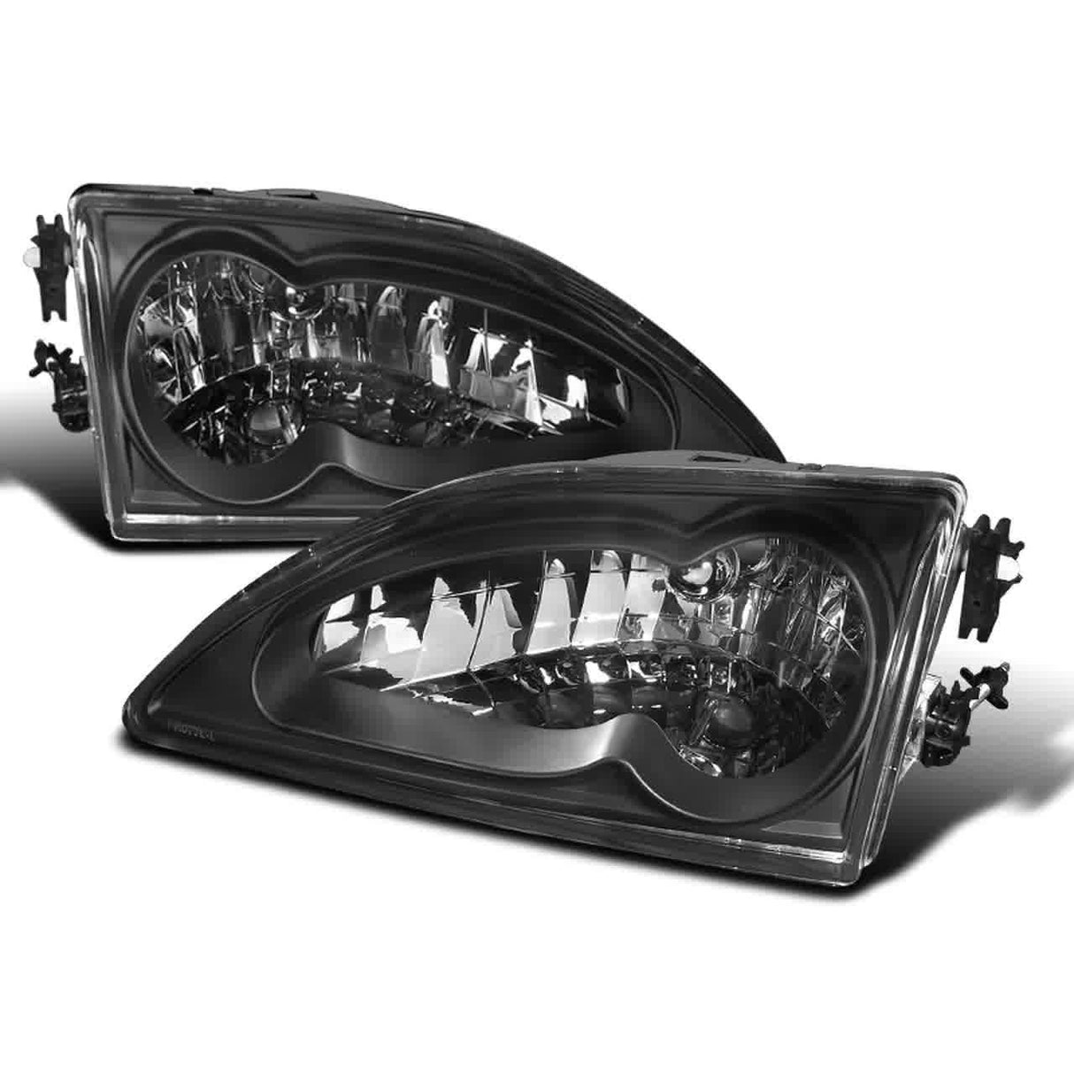 Spec-D OEM Replacement Headlights Ford Mustang (94-98) Chrome or Matte Black Housing