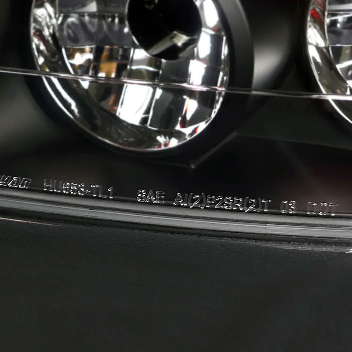 Tail Lights Honda Civic Sedan (2006-2011) Black or Chrome Housing - K2 Industries
