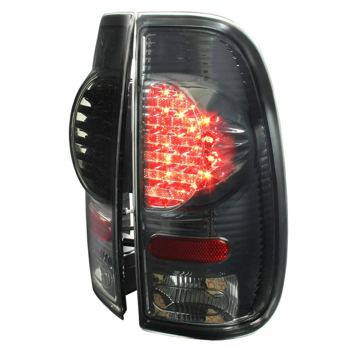 Spec-D Tail Lights Ford F150 (97-03) F250/F350 (99-07) Styleside  - LED Black / Smoke / Clear