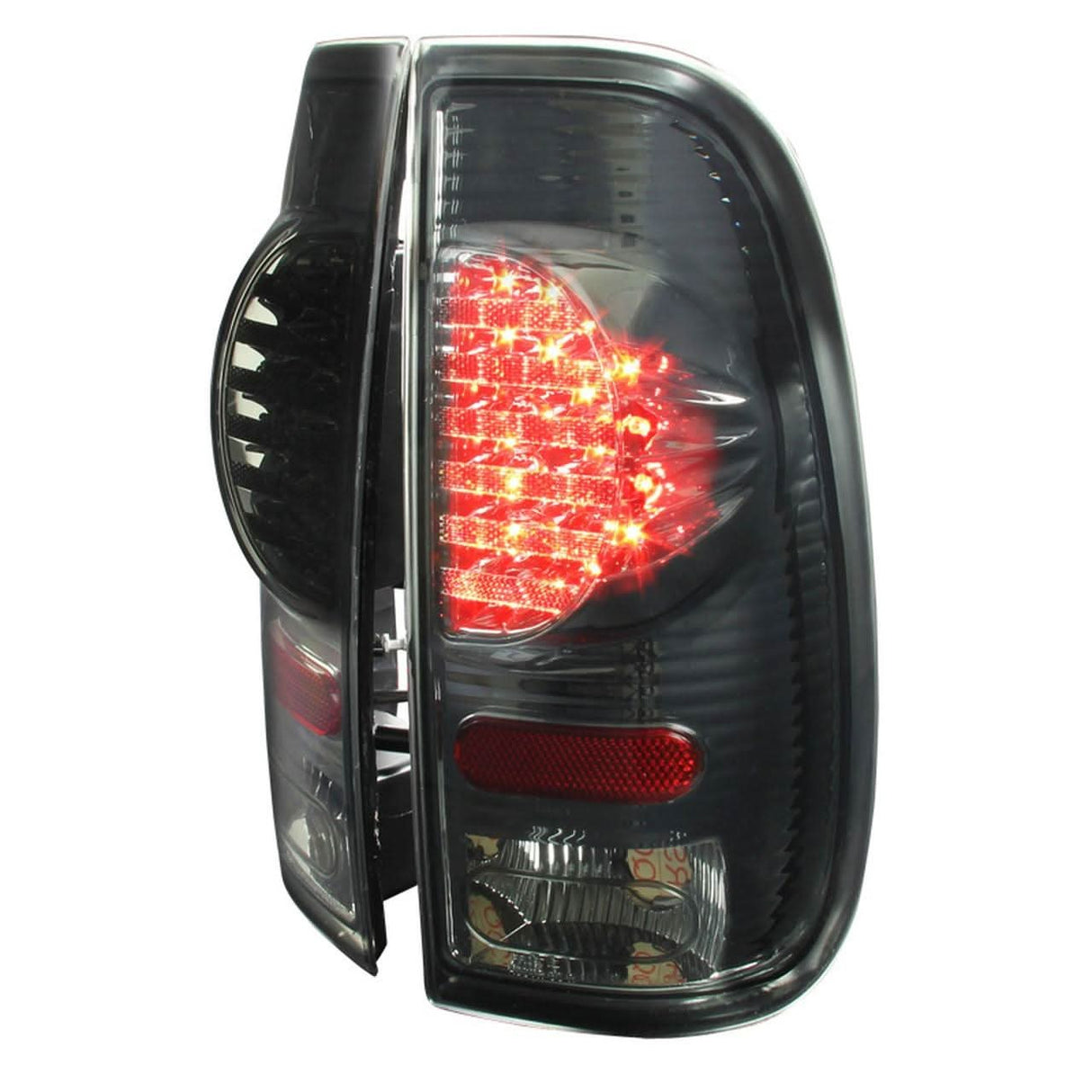 Spec-D Tail Lights Ford F150 (97-03) F250/F350 (99-07) Styleside - LED Black / Smoke / Clear