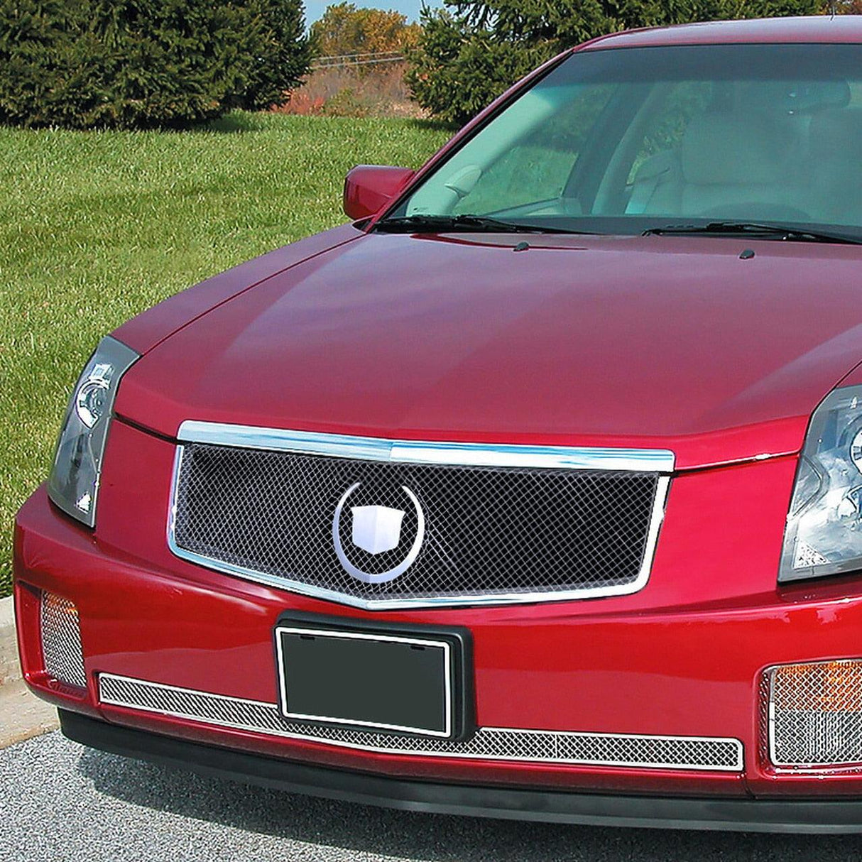 Spec-D Grill Cadillac CTS (2003-2007) Mesh or Honeycomb / Chrome or Black