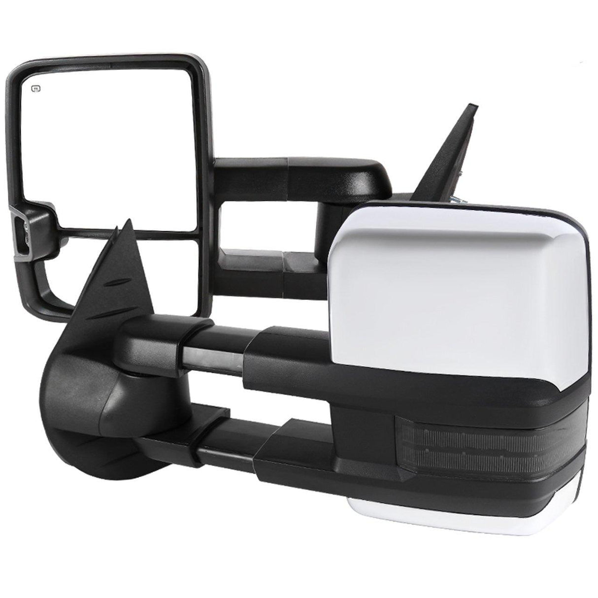 Spec-D Towing Mirrors Chevy Silverado (2007-2013) Powered Extended & Heated