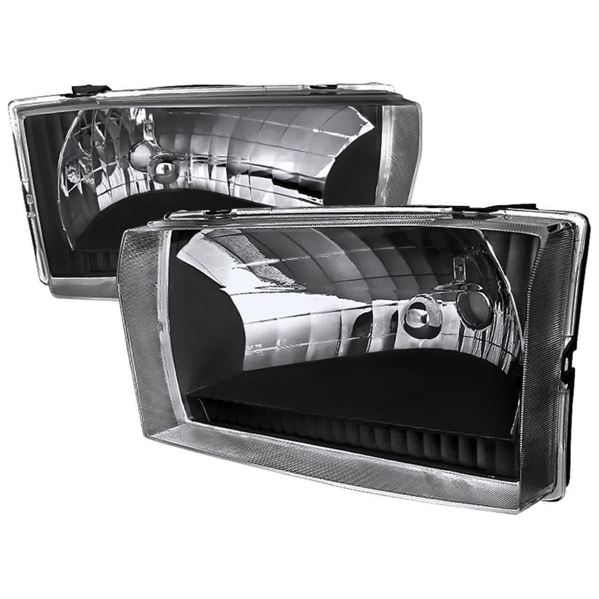 Spec-D OEM Replacement Headlights Ford F250 F350 F450 F550 Super Duty (99-04) w/ or w/o LED Light