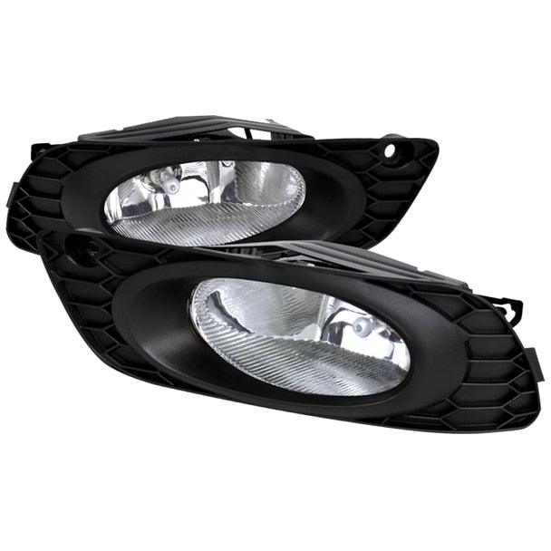 Spec-D OEM Fog Lights Honda Civic Sedan (2012) Chrome Housing Clear or  Yellow  Lens