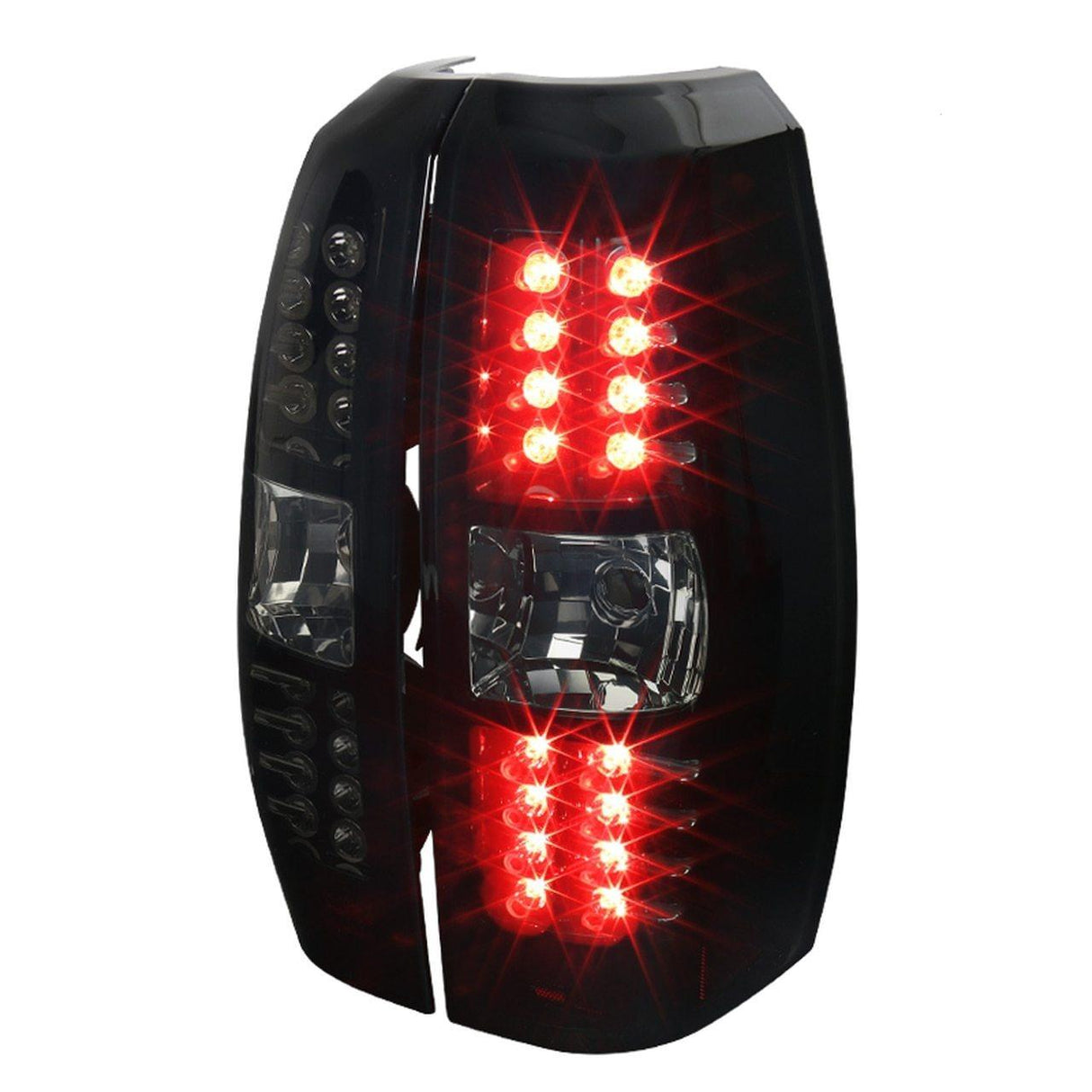 Spec-D Tail Lights Chevy Avalanche (07-12) LED - Black / Smoke / Clear