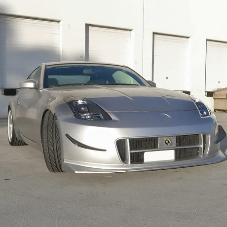 Nissan 350Z SMD LED Strip with HID Black or Chrome Projector Headlights (2003-2005) - K2 Industries