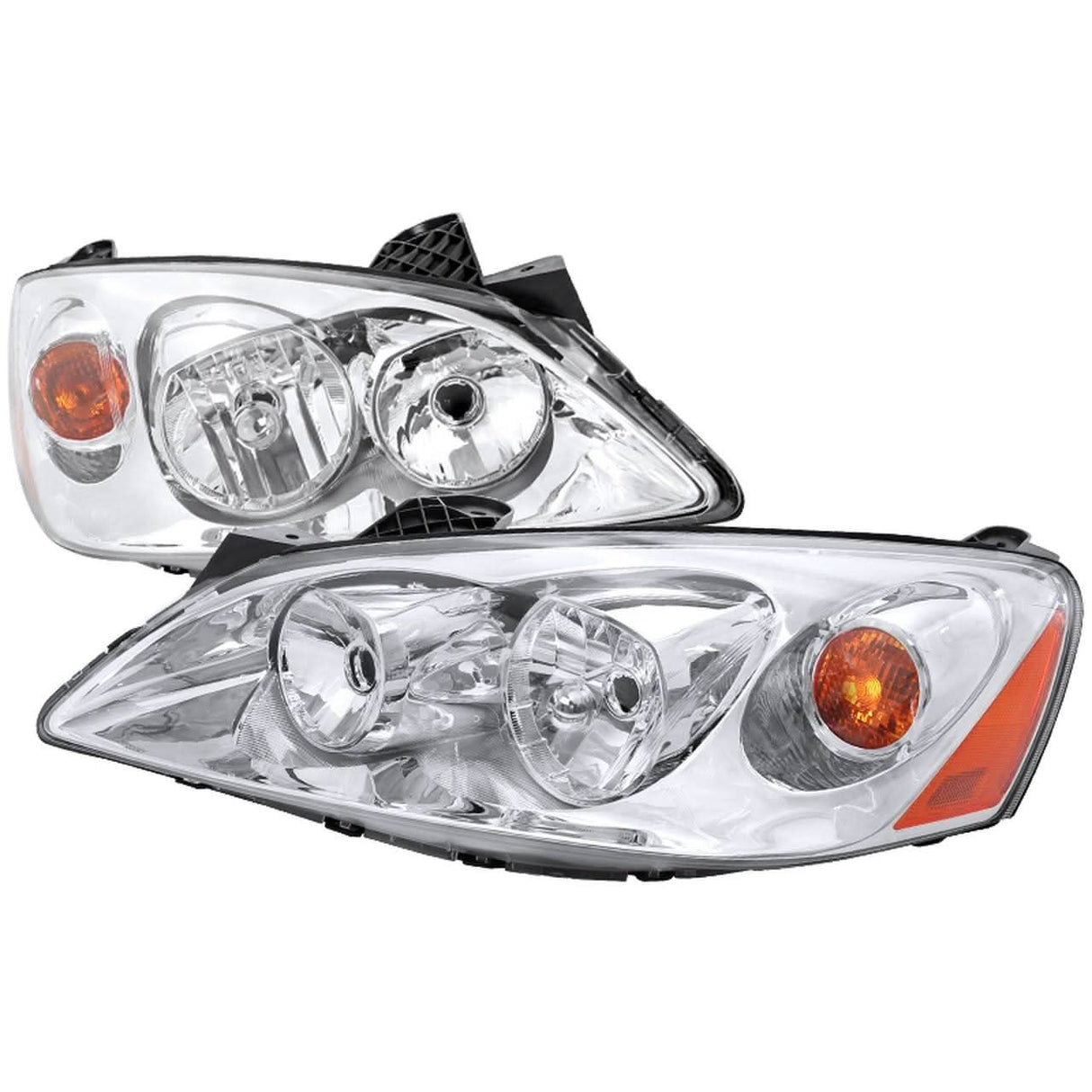 Spec-D OEM Replacement Headlights Pontiac G6 (2005-2010) w/ Amber Reflector