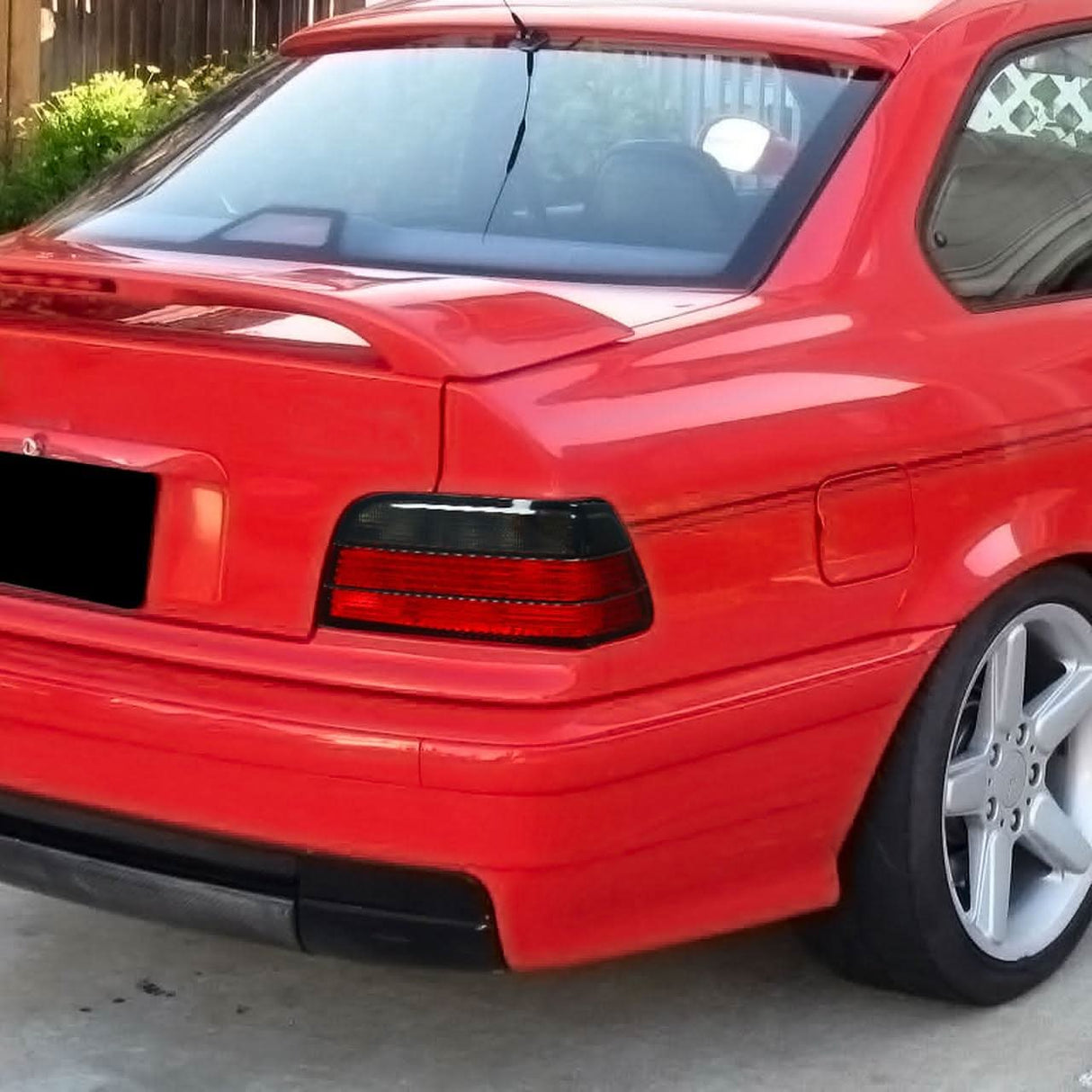 Tail Lights BMW 318i 325i 328i E36 Coupe (1992-1998) Red Tint - K2 Industries
