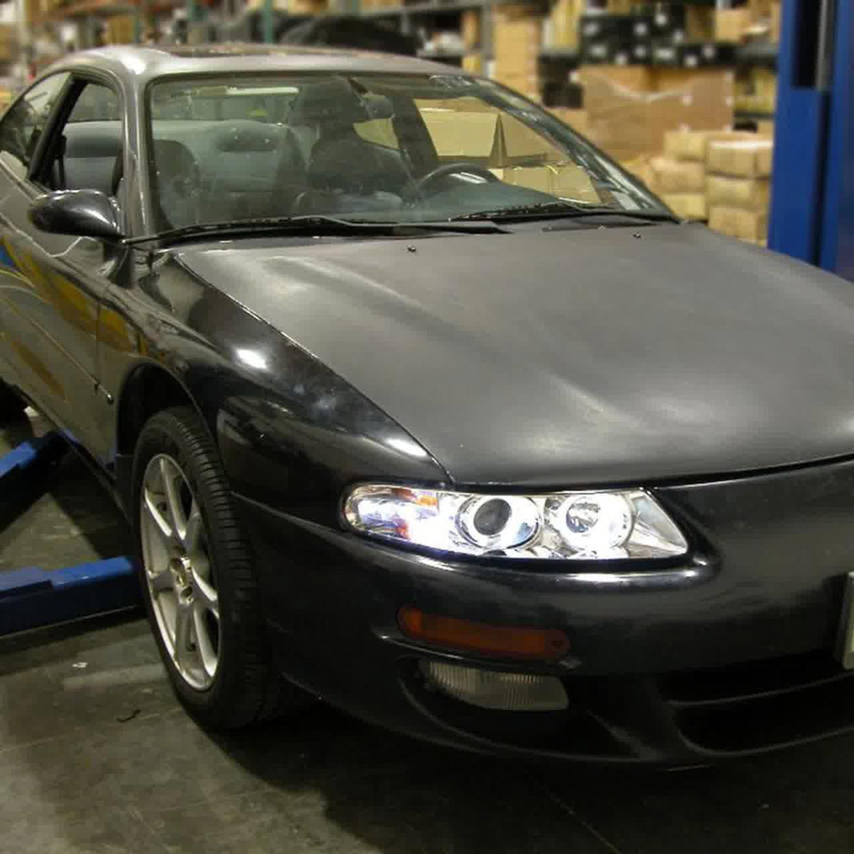 Spec-D Projector Headlights Dodge Avenger / Sebring (1997-2000) Black Housing