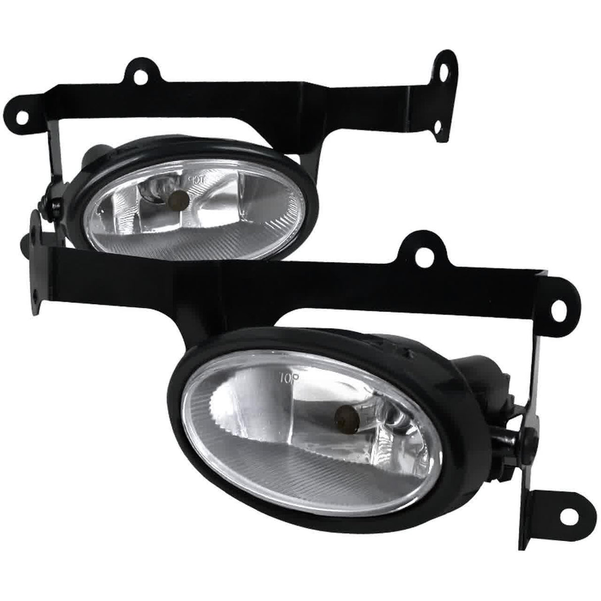 Spec-D OEM Fog Lights Honda Civic Coupe (06-08) Chrome Housing Clear / Yellow / Smoke Lens
